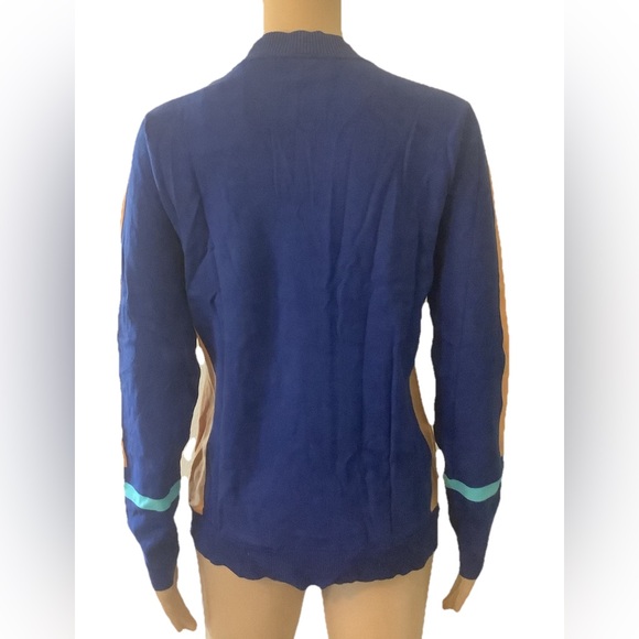 Pebble Beach Golf Cardigan links Sweater Button Down, size  Medium, V neck, - Picture 7 of 12